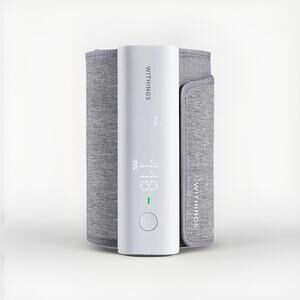 Withings - BPM Connect - Wi-Fi Smart Blood Pressure Monitor - White/Gray